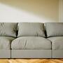 Flayr 3-Sitzer Sofa Webstoff Schiefergrau 6