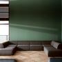 Pyllow Sofalandschaft Samt Taupe Grau 0