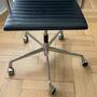 Eames Aluminium Chair EA 119 Leder Höhenverstellbar 2