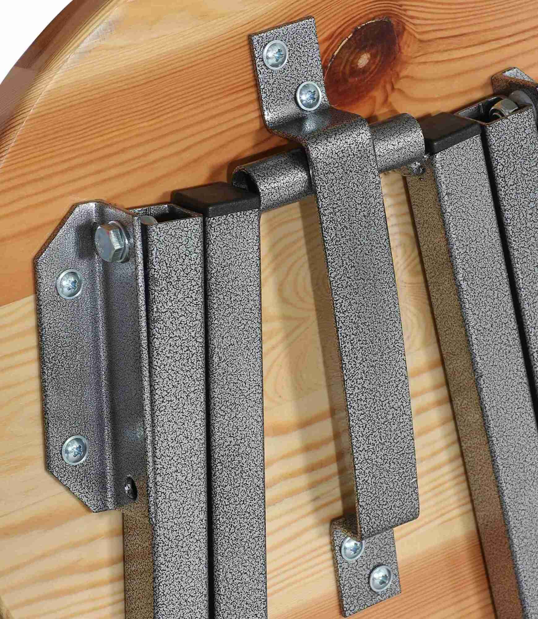 Barhocker Massivholz Braun 3
