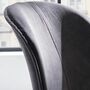 2x Upholstered chair metal velvet dark gray 6