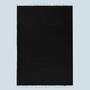 Teppich Baumwolle Schwarz 70x140cm 0