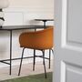 Elefy JH29 Armchair Leather Steel Black 3