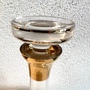 Beverage Set Glass Gold Striped 3