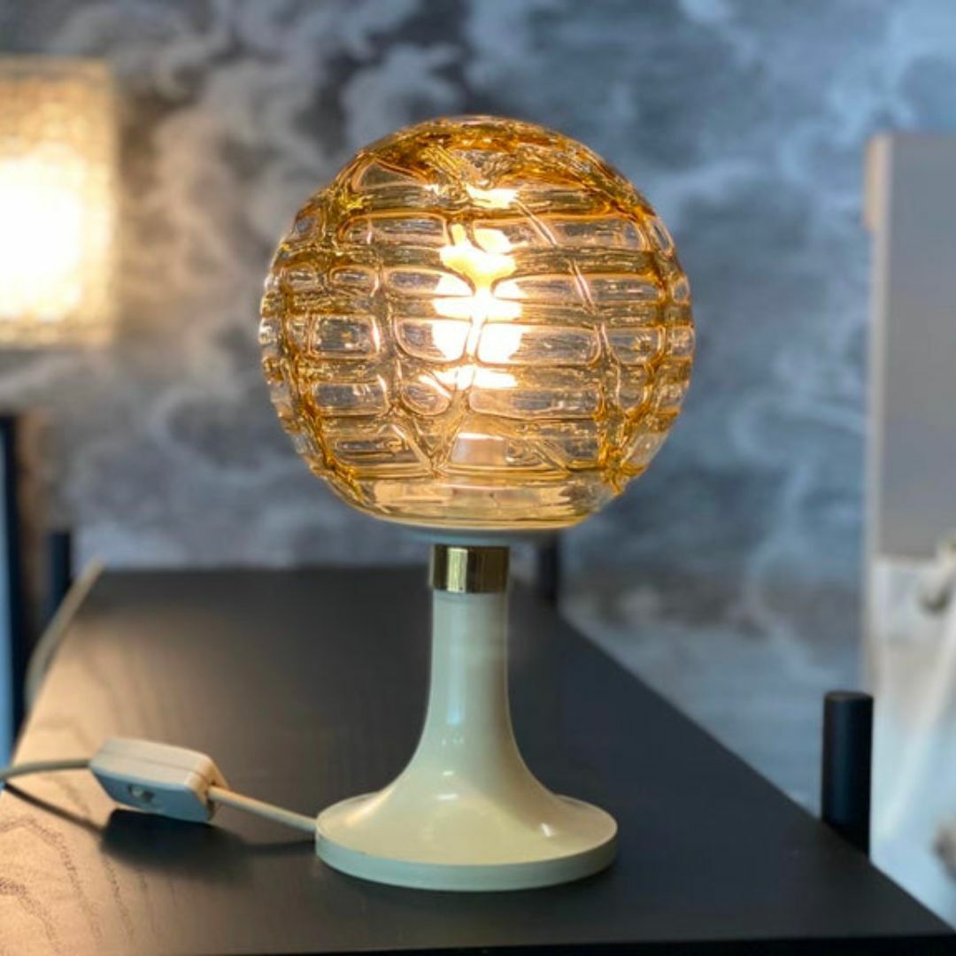 Bubble-Design Tischleuchte 1970er Jahre 0