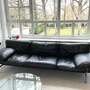 Diesis Sofa 3-Sitzer Ledersofa Schwarz 1