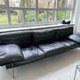 Diesis Sofa 3-Sitzer Ledersofa Schwarz 7