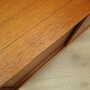 Vintage cabinet Teak wood brown 1970s 9