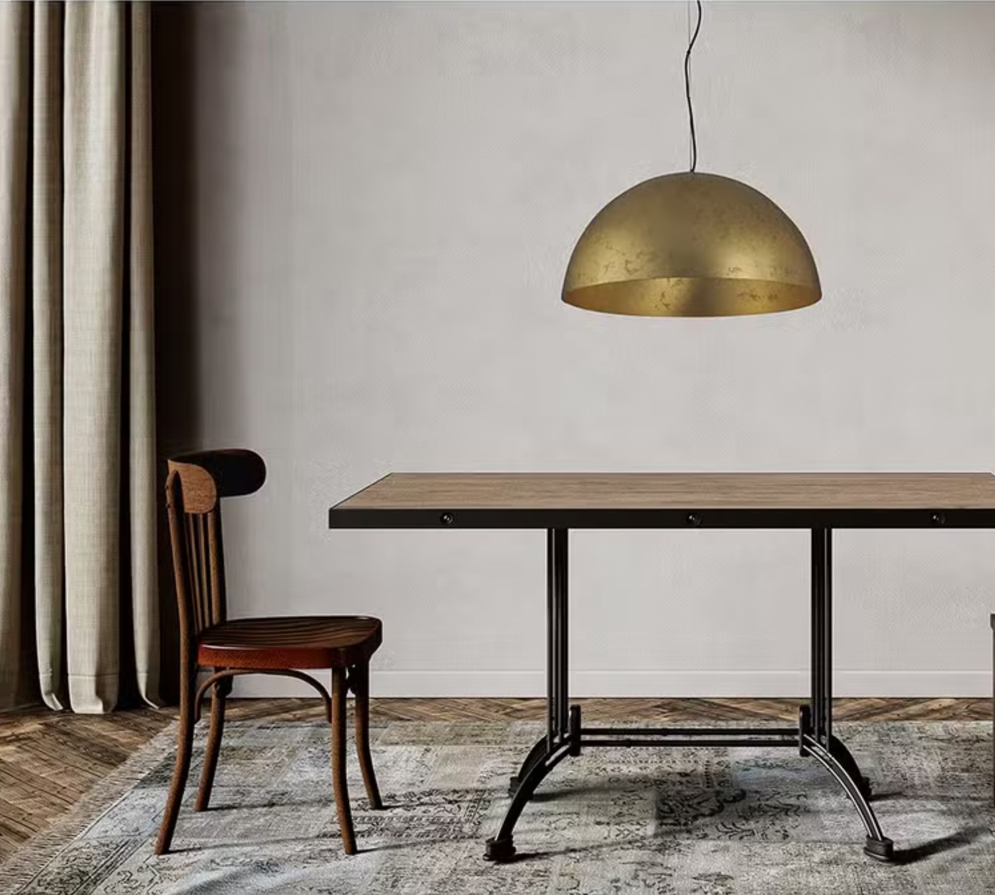 Pendant lamp 1-light Steel 1