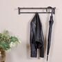 Coat rack metal black 1