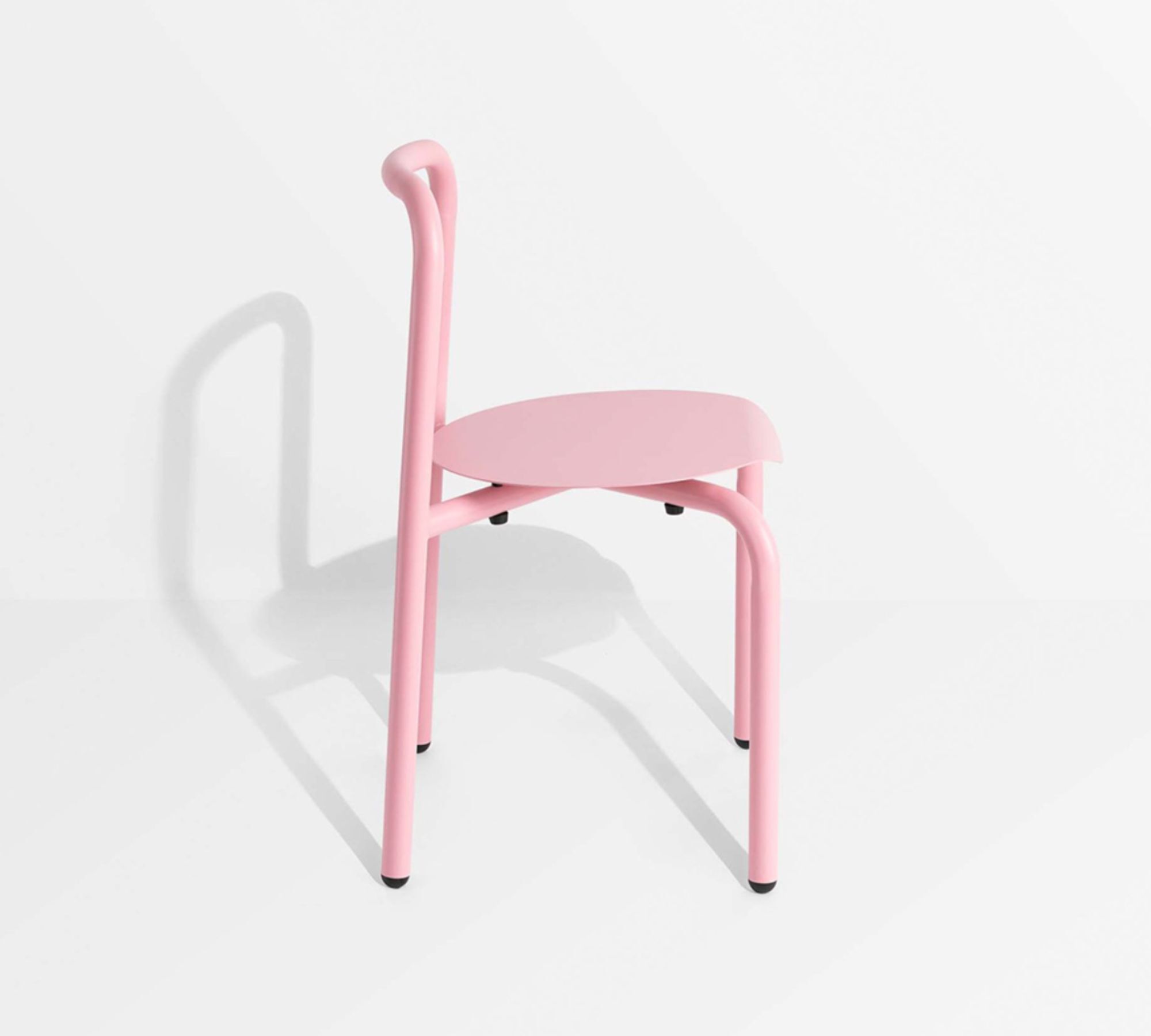 32 Chair Outdoor Steel tube Pink 1