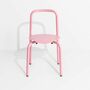32 Chair Outdoor Steel tube Pink 2