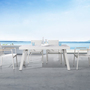 Nofi 2.0 Garden table Metal Glass ceramic Cream 2