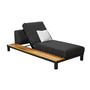 Polo Pro Lounge Metal Wood Anthracite 1