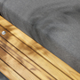 Polo Pro Lounge Metal Wood Anthracite 8