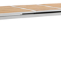 Nofi 2.0 Extendable Garden Table Metal Wood Cream 1