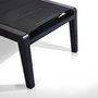 Emoti recliner metal textile anthracite 4