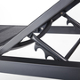 Emoti recliner metal textile anthracite 5