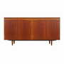 Vintage Sideboard Teak Brown 1960s 0