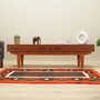 Vintage lowboard teak brown 1960s 1