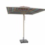 Klassiker Sonnenschirm 250x250cm mit Bodenplatte 1
