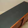 Vintage Sideboard Teak wood Brown 1970s 9