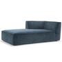 Dane 1-Seater Chaise Longue Left Danny Dusty Blue 0