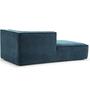 Dane 1-Seater Chaise Longue Left Danny Dusty Blue 1
