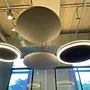 Pendant light set fabric wire beige 7