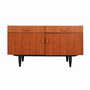 Vintage Cabinet Teak Wood Brown 1970s 0