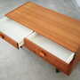 Vintage Cabinet Teak Wood Brown 1970s 9