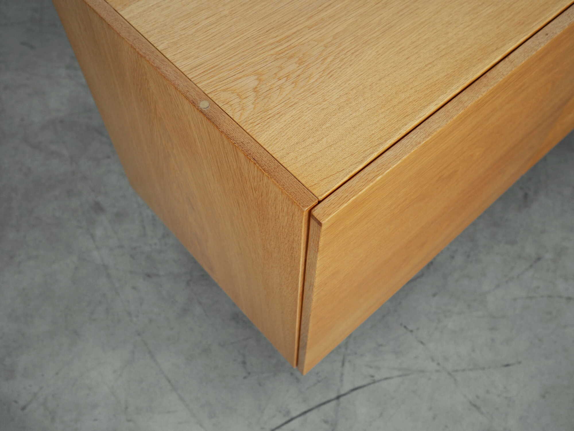 Vintage cabinet wood natural 1970s 6