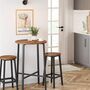 Bar stool reclaimed wood decor 1