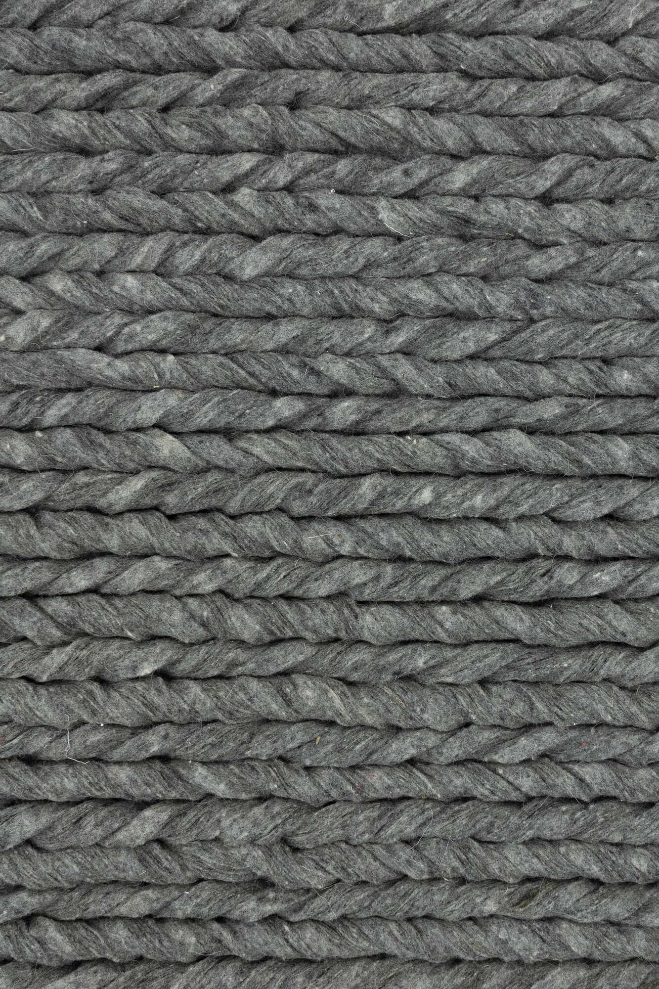 Cable Carpet Wool Felt Anthracite 4