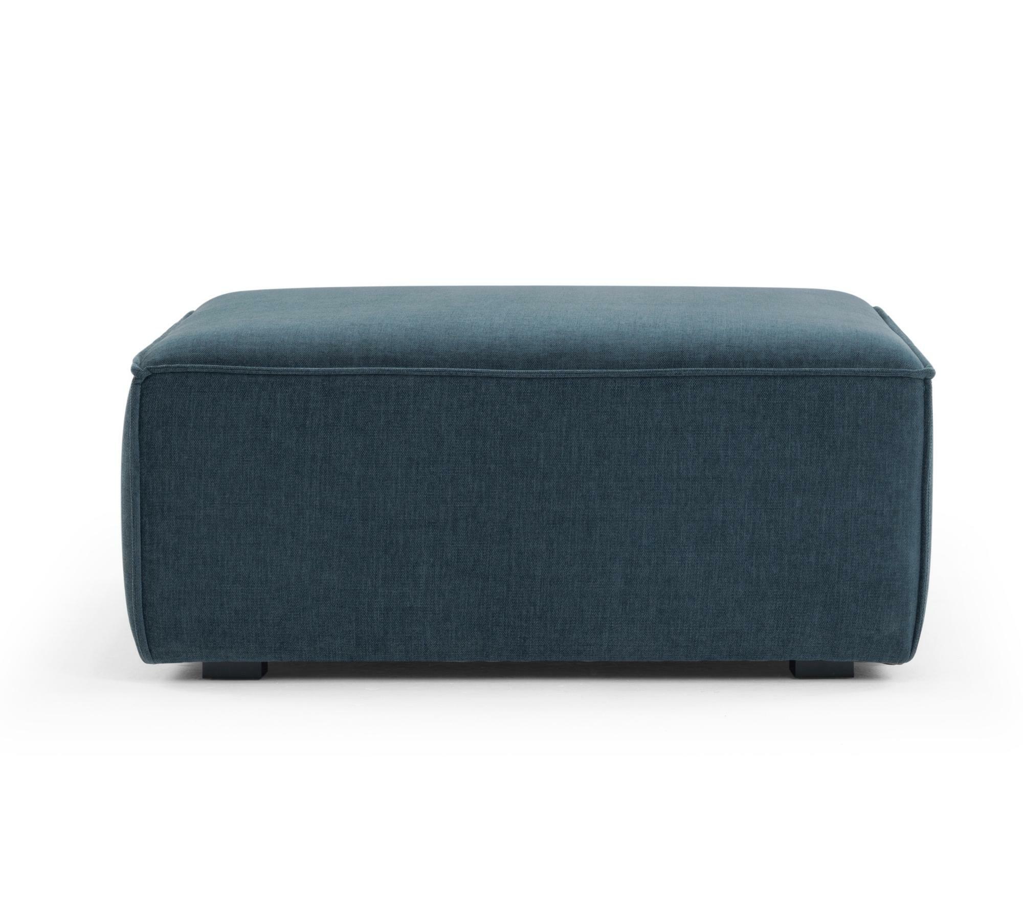 Dane Polsterhocker Danny Dusty Blue 1