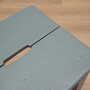 Stool Wood Gray 1950s 8