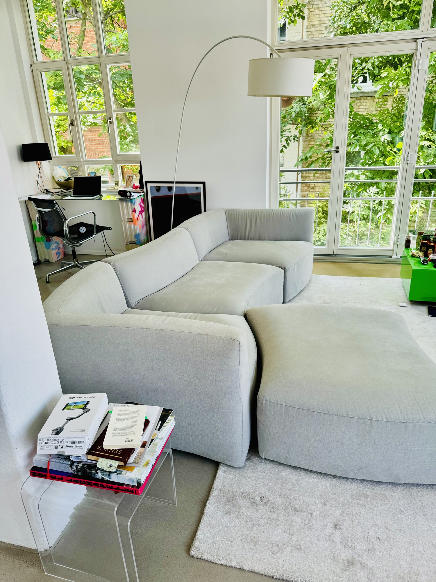 River DX Sofa Textile Grey 0