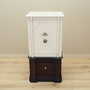 Vintage safe steel wood cream 1950s 3
