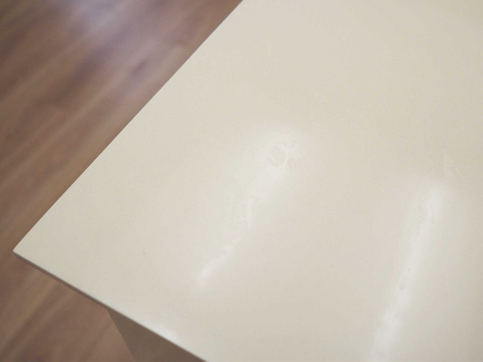 Vintage safe steel wood cream 1950s 7