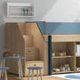 Dots Kindertisch Eschenholz Dunkelblau 4