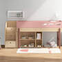 Dots Kindertisch Eschenholz Dark Rose 2
