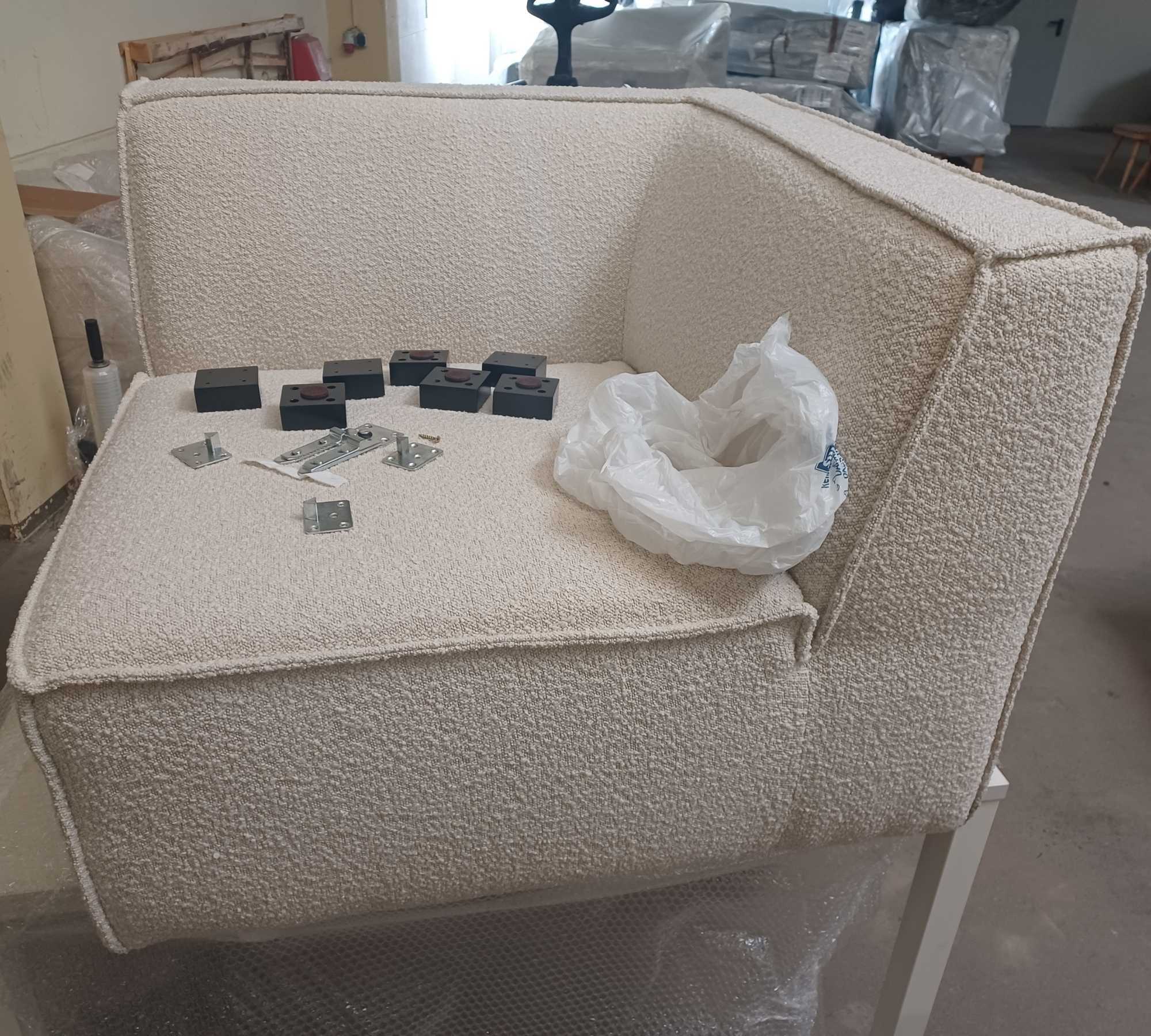 Dane 1-Sitzer Eckmodul Maya Cream 6