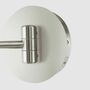 Wall lamp mixed fabric steel 1-light 1
