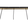 Pendant lamp 3-light smoky glass iron 4