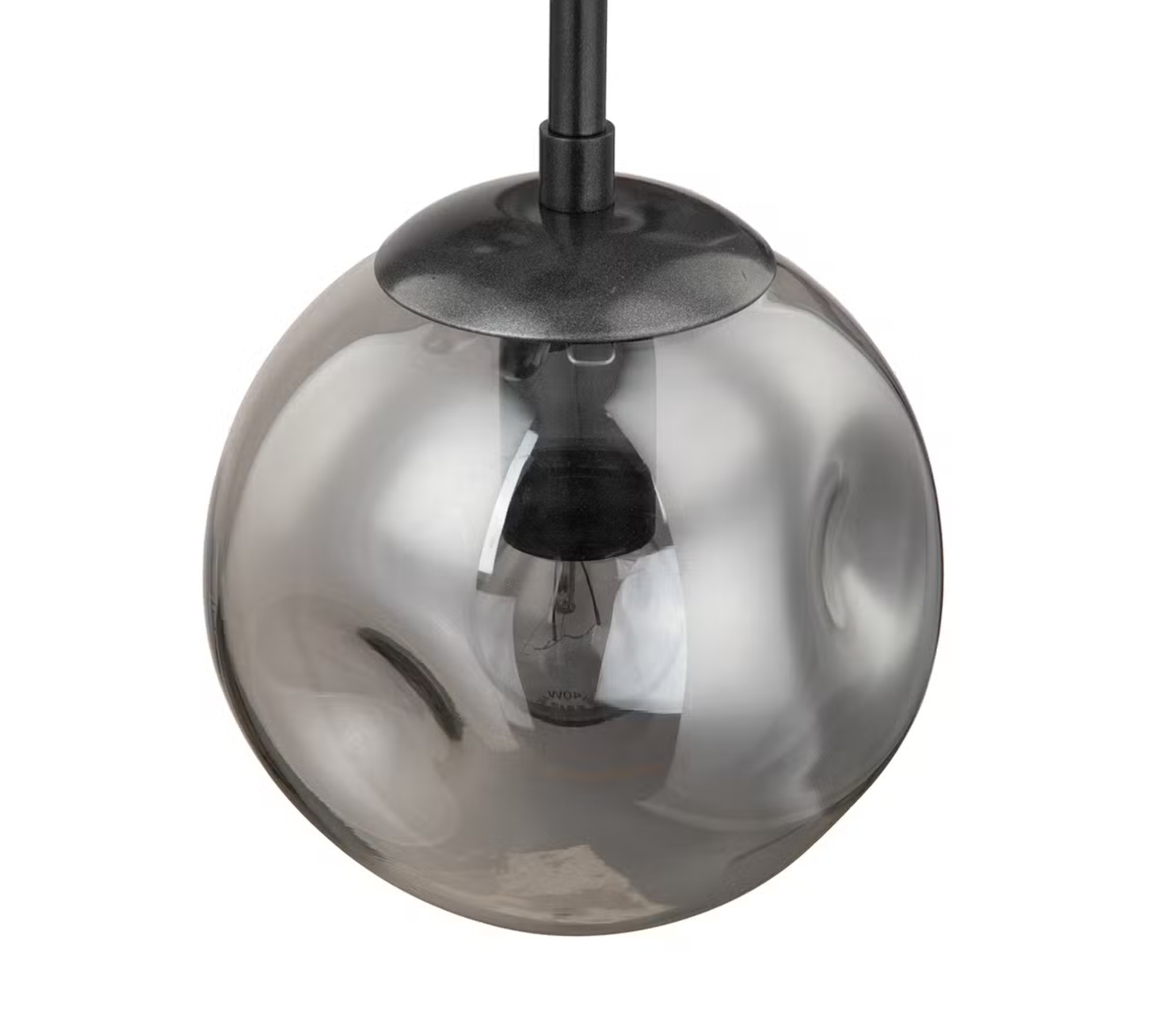 Pendant lamp 1-light Linen Iron 4