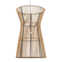Pendant lamp natural fiber plant leaf 0
