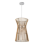 Pendant lamp natural fiber plant leaf 3