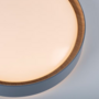 Emilia LED Ceiling Light Polycarbonate Grey 2
