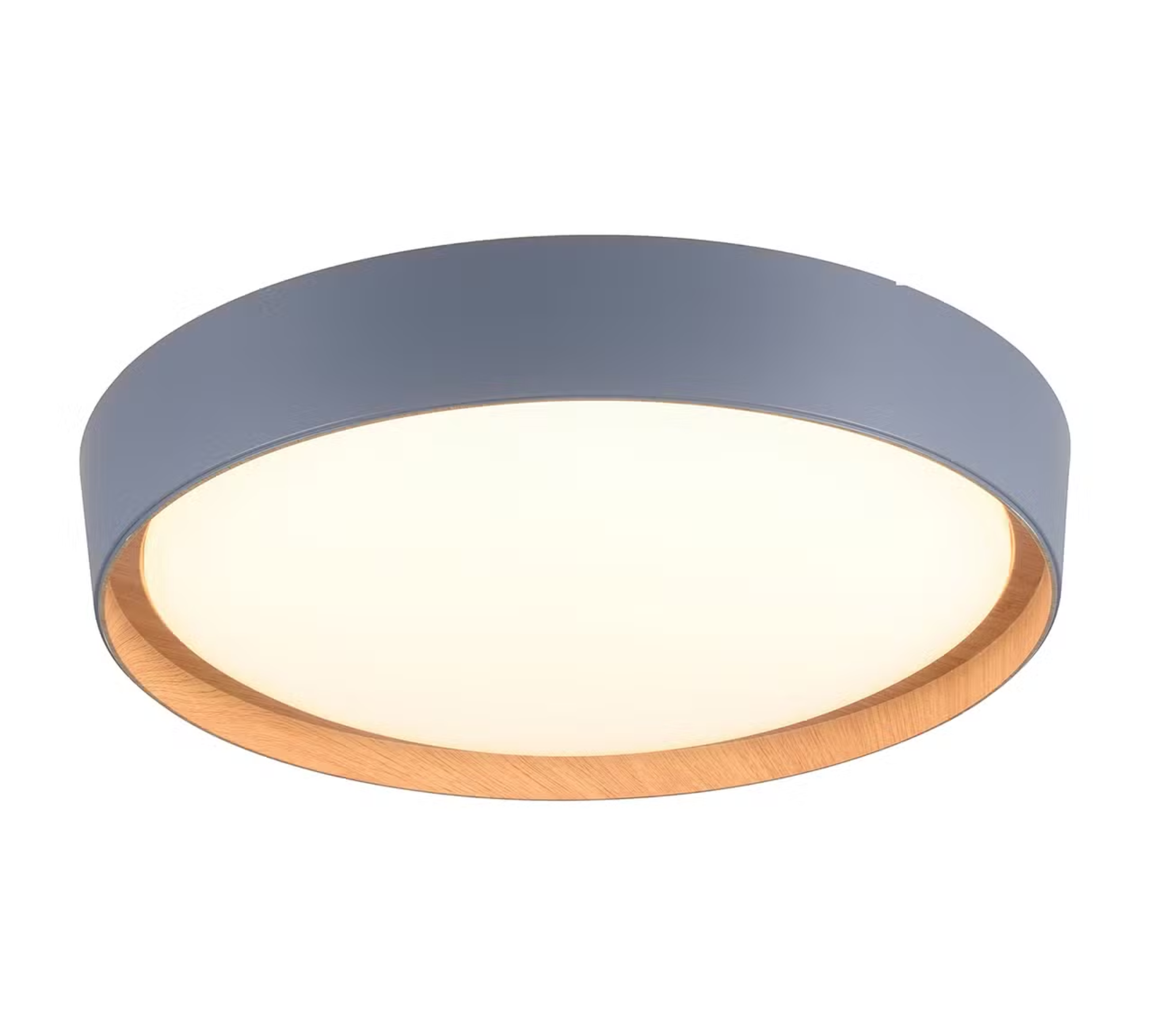 Emilia LED Ceiling Light Polycarbonate Grey 4