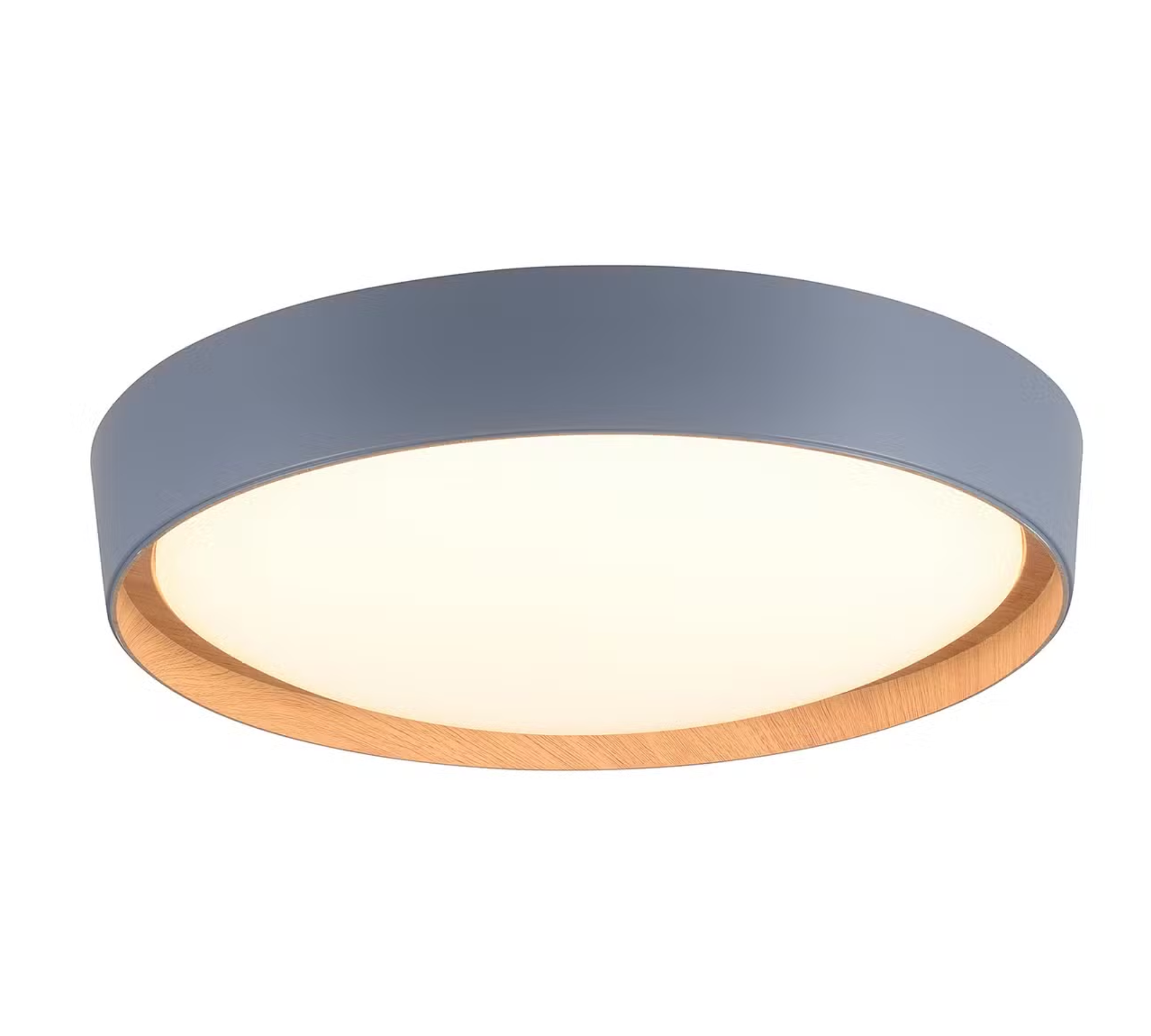 Emilia LED Ceiling Light Polycarbonate Grey 0